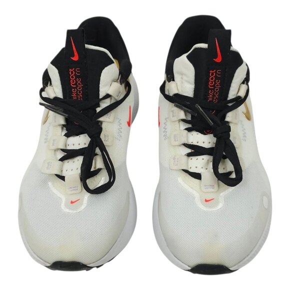 Nike React Escape Run RN Running Shoes Womens 5.5 Summit White Gold CV3817-103 - Picture 5 of 16
